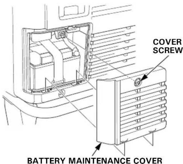 COVER SCREW BATTERY MAINTENANCE COVER