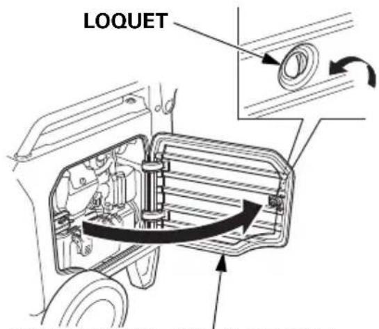 Honda EU70is - Couvercles de visite - 2