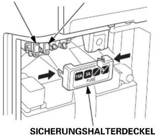 15A 3A FUSE SICHERUNGSHALTERDECKEL