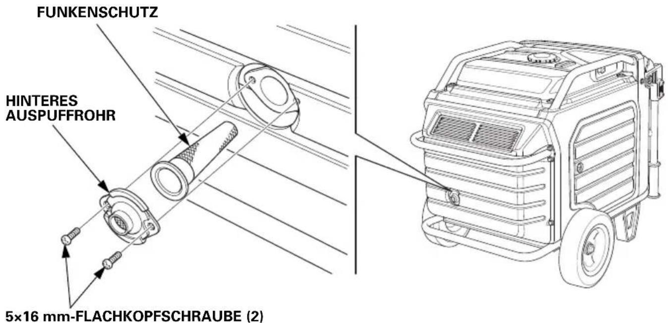 Honda EU70is - FUNKENSCHUTZWARTUNG - 1