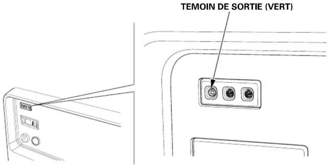 Honda EU70is - Témoin SORTIE - 1