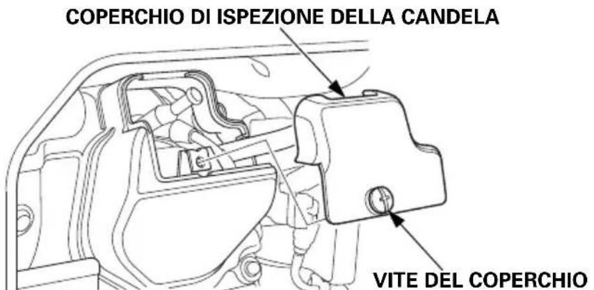 COPERCHIO DI ISPEZIONE DELLA CANDELA VITE DEL COPERCHIO