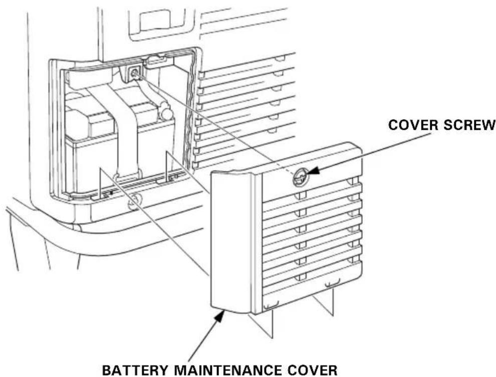COVER SCREW BATTERY MAINTENANCE COVER