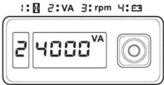 1:2 2:VA 3:rpm 4: