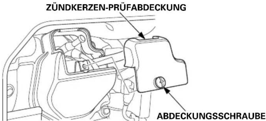 ZÜNDKERZEN-PRÜFABDECKUNG ABDECKUNGSSCHRAUBE