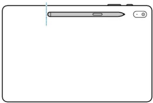 SAMSUNG Galaxy Tab S8 Ultra - Charger le stylet S Pen (SM-X700, SM-X800, SM-X900) - 3