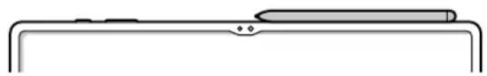 SAMSUNG Galaxy Tab S8 Ultra - Charger le stylet S Pen (SM-X700, SM-X800, SM-X900) - 2