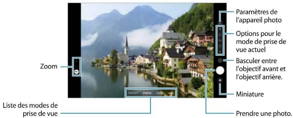 SAMSUNG Galaxy Tab S8 Ultra - Touchez pour prendre une photo. - 1