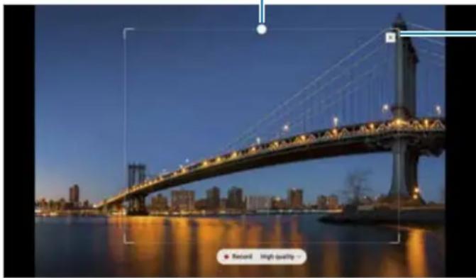 SAMSUNG Galaxy Tab S8 Ultra - Capturer un sous-cadre de vidéo - 1