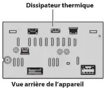 ALPINE iLXW690DU - Remarque relative à l'installation - 2