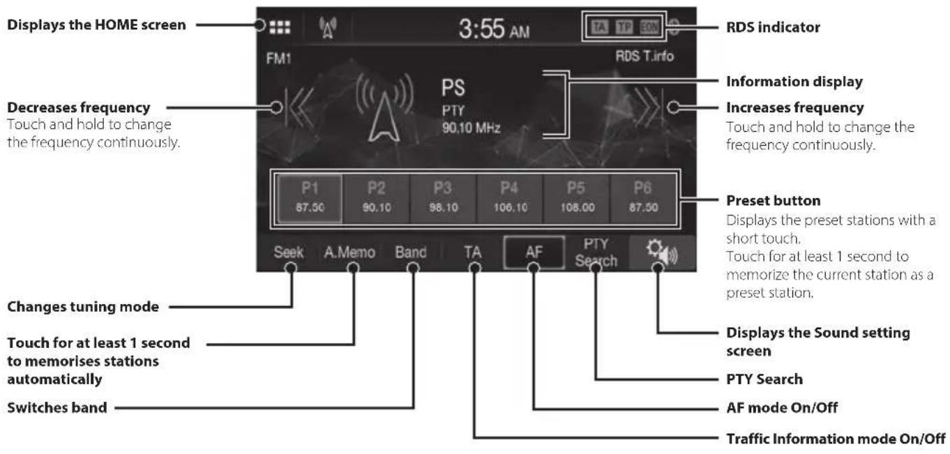ALPINE iLXW690DU - Radio/RDS Operation - 1