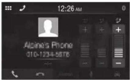ALPINE iLXW690DU - Answering a Call - 1