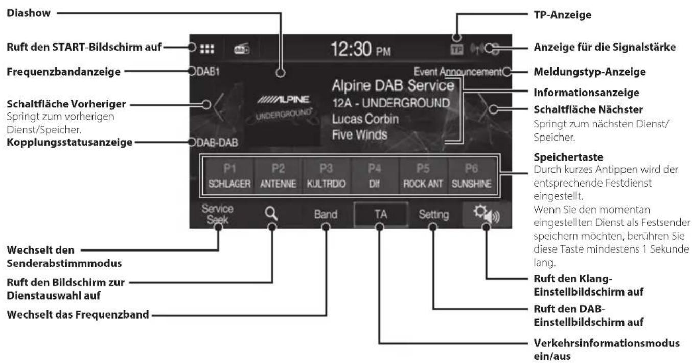 ALPINE iLXW690DU - DAB/DAB+-Betrieb - 1