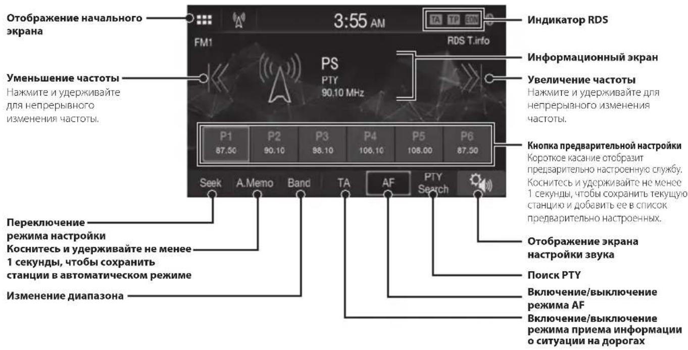 ALPINE iLXW690DU - Функця Radio/RDS - 1