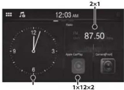 ALPINE iLXW690DU - Widgets candidats supplémentaires - 1