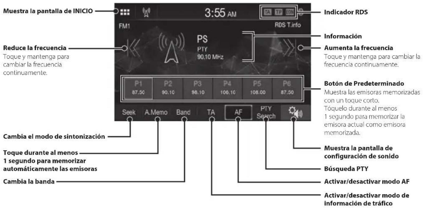 ALPINE iLXW690DU - Funcionamente de Radio/RDS - 1