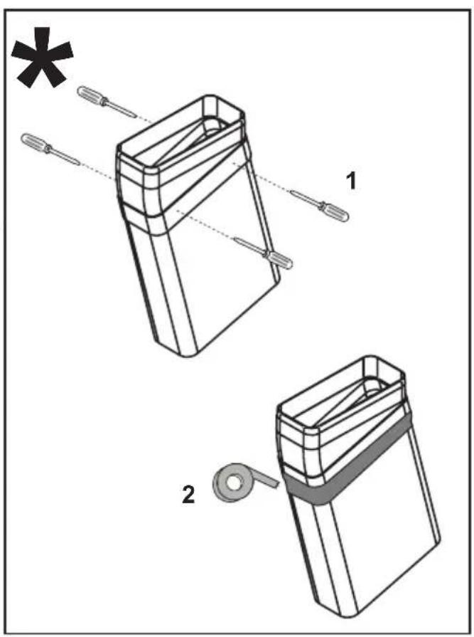 Airforce Centrale on board B4O 83 - GB:Types of installation and related kits: - 39