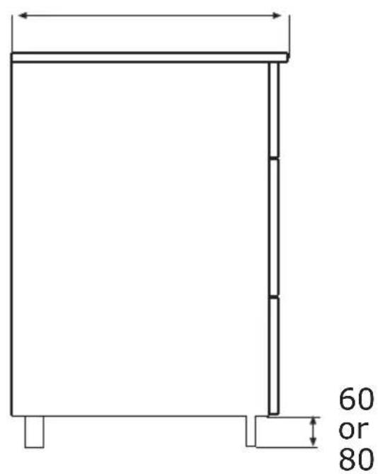 Airforce Centrale on board B4O 83 - GB:Types of installation and related kits: - 9