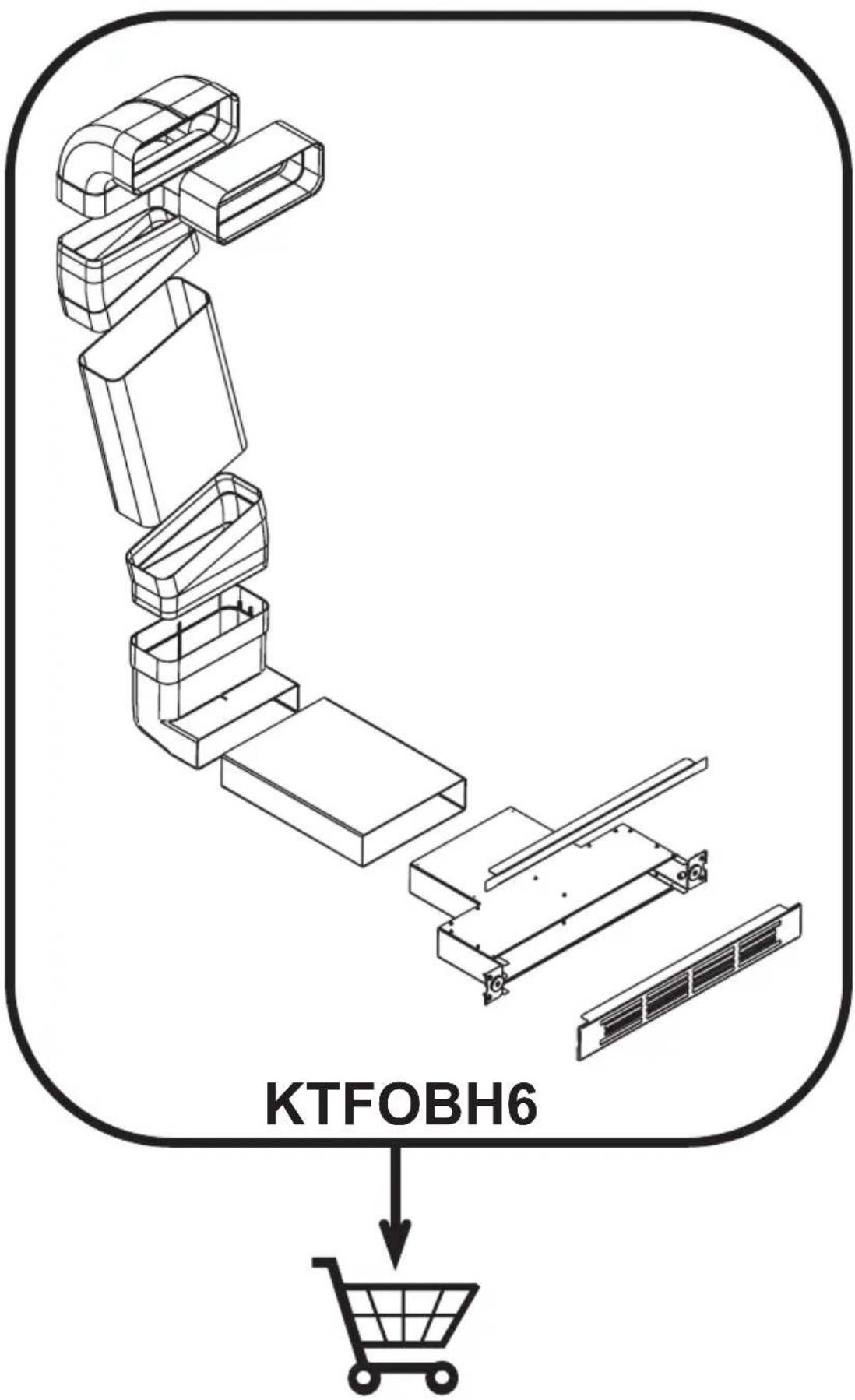 Airforce Centrale on board B4O 83 - GB:Types of installation and related kits: - 5