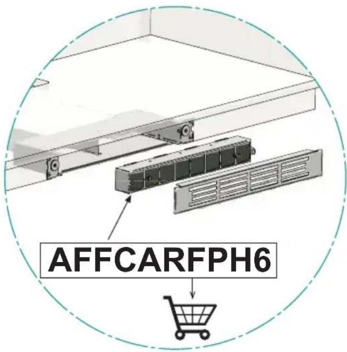 Airforce Centrale on board B4O 83 - GB:Types of installation and related kits: - 56