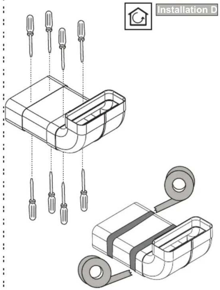 Airforce Centrale on board B4O 83 - GB:Types of installation and related kits: - 28