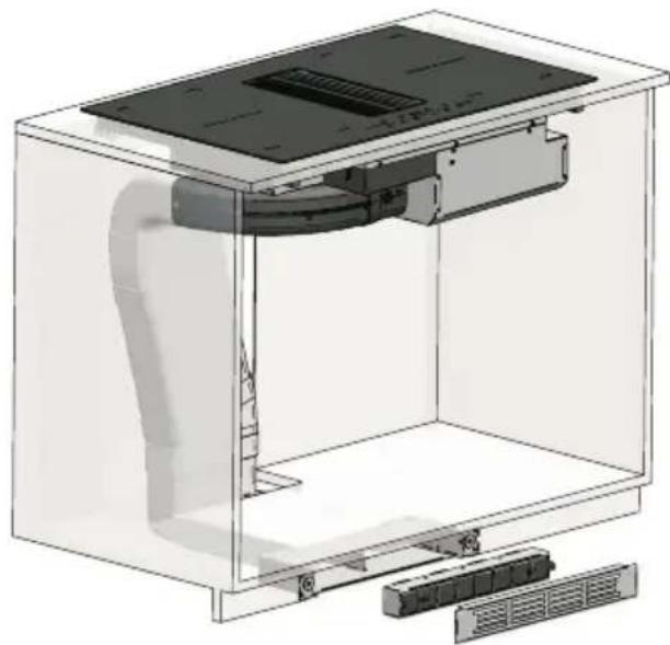 Airforce Centrale on board B4O 83 - GB:Types of installation and related kits: - 55