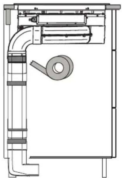 Airforce Centrale on board B4O 83 - GB:Types of installation and related kits: - 44