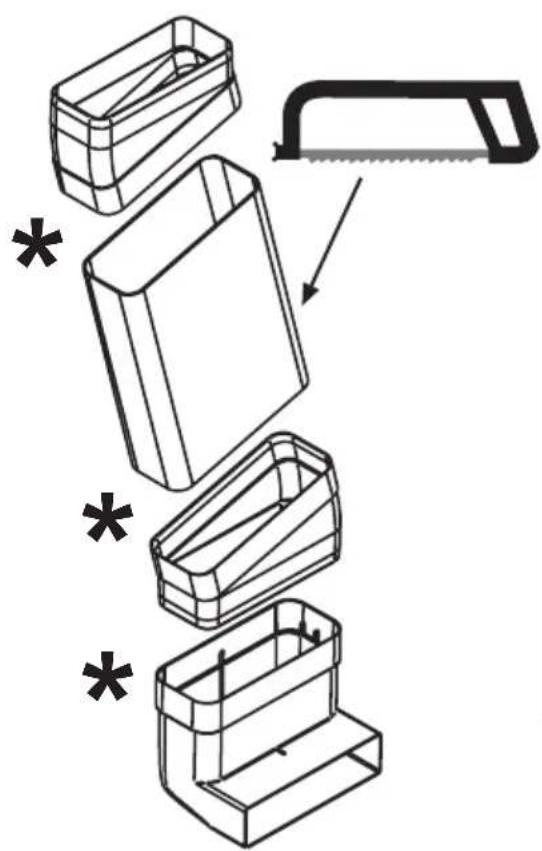 Airforce Centrale on board B4O 83 - GB:Types of installation and related kits: - 38