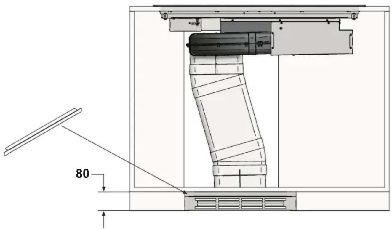 Airforce Centrale on board B4O 83 - GB:Types of installation and related kits: - 49