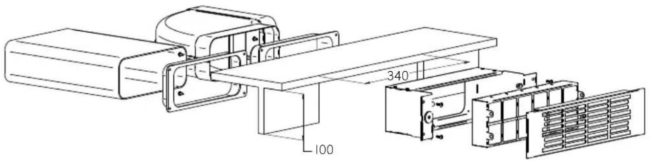 Airforce Centrale 110 XXL - Umluftbetrieb 2 / Recirculation mode 3 - 1