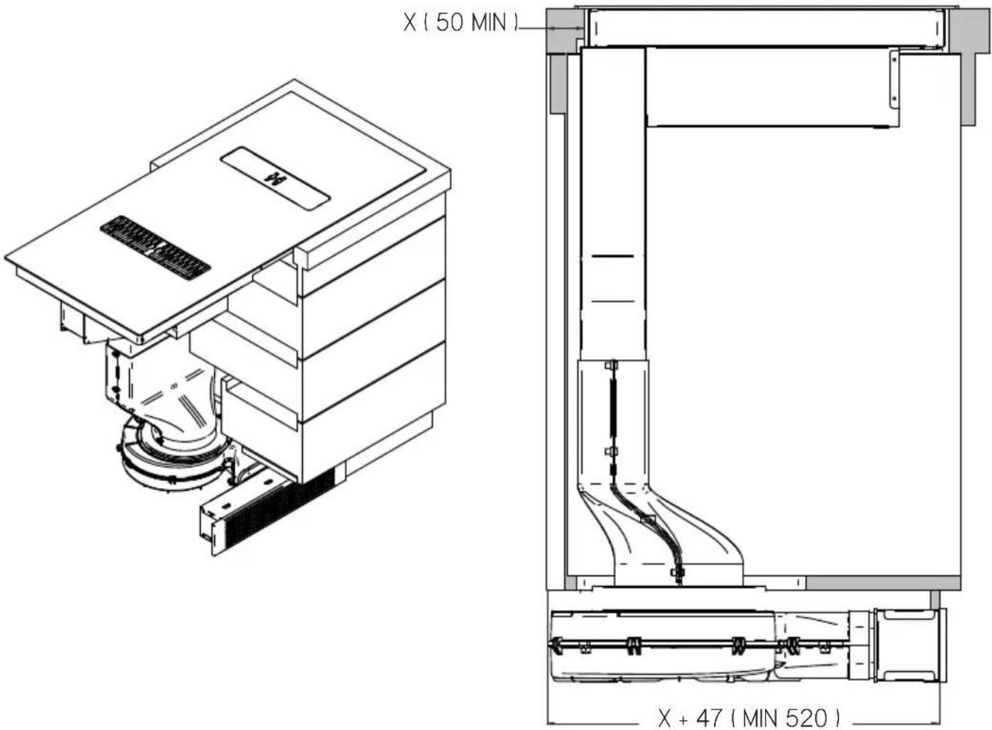 Airforce Centrale 110 XXL - Umluftbetrieb 2 / Recirculation mode 2 - 1