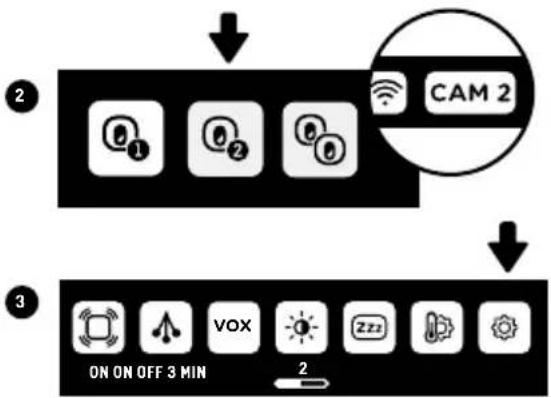 ANGELCARE ACAM1 - ASSOCIAZIONE DEL MATERASSINO CON SENSORE SUPPLEMENTARE ALLA NUOVA TELECAMERA (PER IL MODELLO ACAM2) - 1