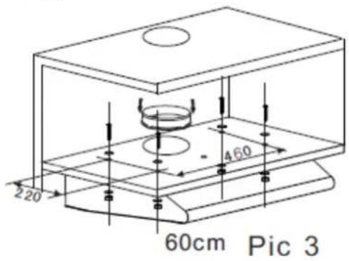 CANDY CFT623XALG - INSTALLATION (VENT OUTSIDE) - 6