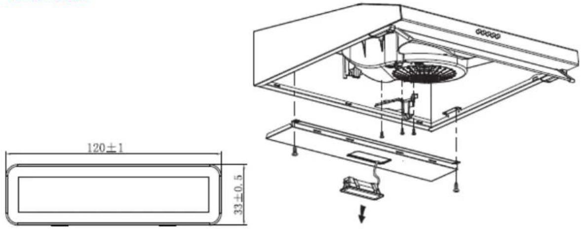 CANDY CFT623XALG - Substituir a luz - 1