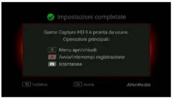 AVERMEDIA Live Streamer CAM 315PW315 - Termine dell'installazione guidata - 1