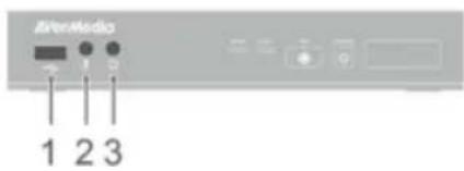 AVERMEDIA Live Streamer CAM 315PW315 - Vorderansicht - 1