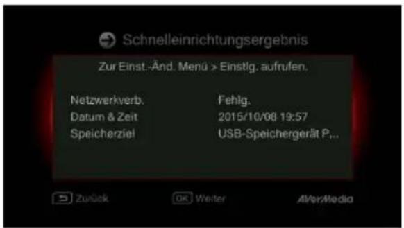 AVERMEDIA Live Streamer CAM 315PW315 - Netzwerkverbindungsfehler - 1