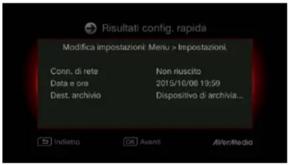 AVERMEDIA Live Streamer CAM 315PW315 - Errore di connessione di rete - 1