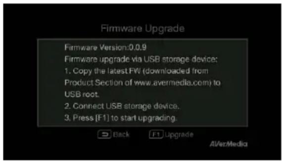 AVERMEDIA Live Streamer CAM 315PW315 - OSD Menu - 1