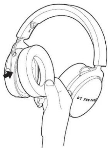 BEYERDYNAMIC DT 700 PRO X - SOSTITUZIONE DELLE IMBOTTITUDE DEI PADIGLIONI - 2