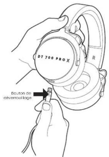 BEYERDYNAMIC DT 700 PRO X - BRANCHEMENT DU CÂBLE - 1
