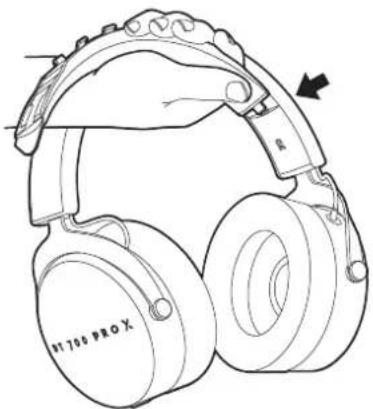 BEYERDYNAMIC DT 700 PRO X - HOW TO CHANGE THE HEADBAND PAD - 2