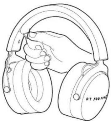 BEYERDYNAMIC DT 700 PRO X - REEMPLACEMENT DU BANDEAU DE L'ARCEAU SERRE-TÉTE - 1