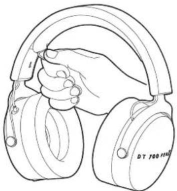 BEYERDYNAMIC DT 700 PRO X - HOW TO CHANGE THE HEADBAND PAD - 1