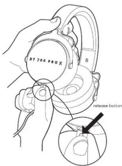 BEYERDYNAMIC DT 700 PRO X - HOW TO CONNECT THE CABLE - 2