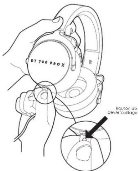 BEYERDYNAMIC DT 700 PRO X - BRANCHEMENT DU CÂBLE - 2