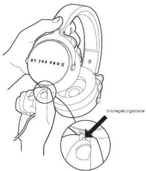 BEYERDYNAMIC DT 700 PRO X - KABEL ANSCHLIESSEN - 2