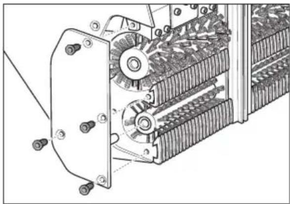 Kärcher BR 4735 Esc - Walzenbürsten und Aufnahmebürsten austauschen - 1