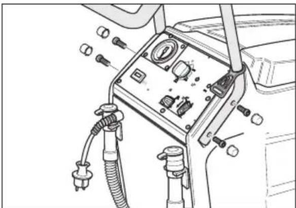 Kärcher BR 4735 Esc - Schubbügel montieren - 1