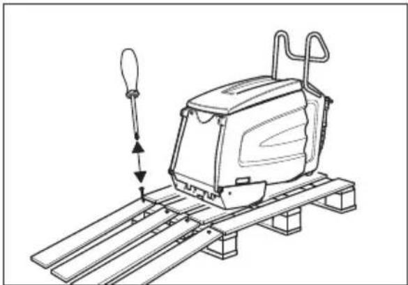 Kärcher BR 4735 Esc - Unloading - 1